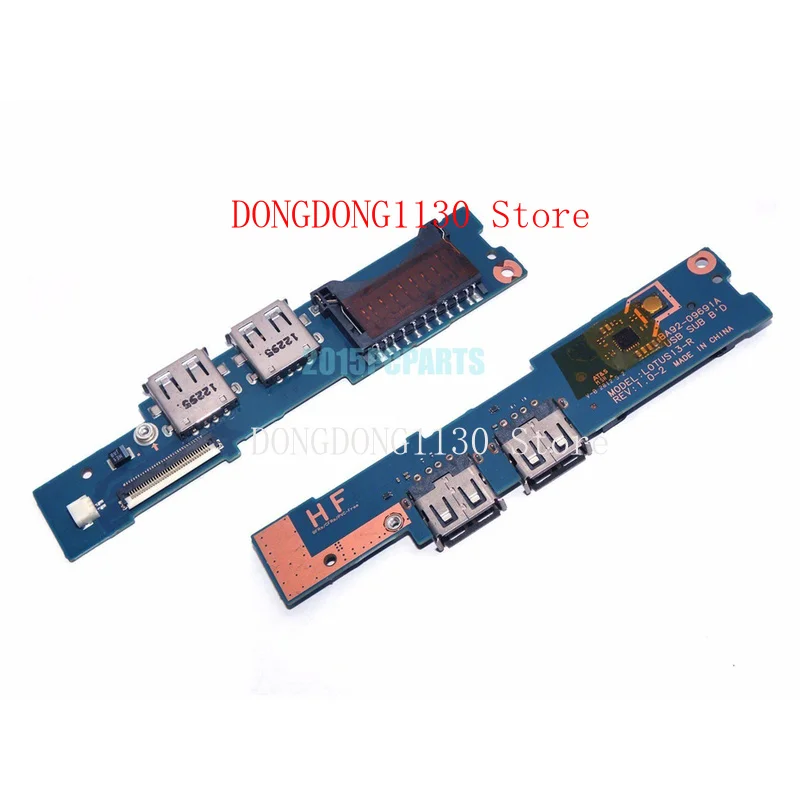 D Новый кард-ридер USB-плата кнопки питания для Samsung NP530U3C NP535U3C L0TUS13-R
