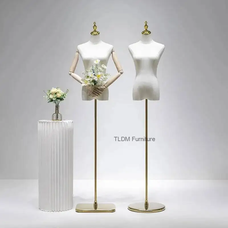 

Supplies Nordic Design Bridal Shop Special Mannequin Women's Gown Display Stand Mannequin Prop Garment Sewing FYMQ