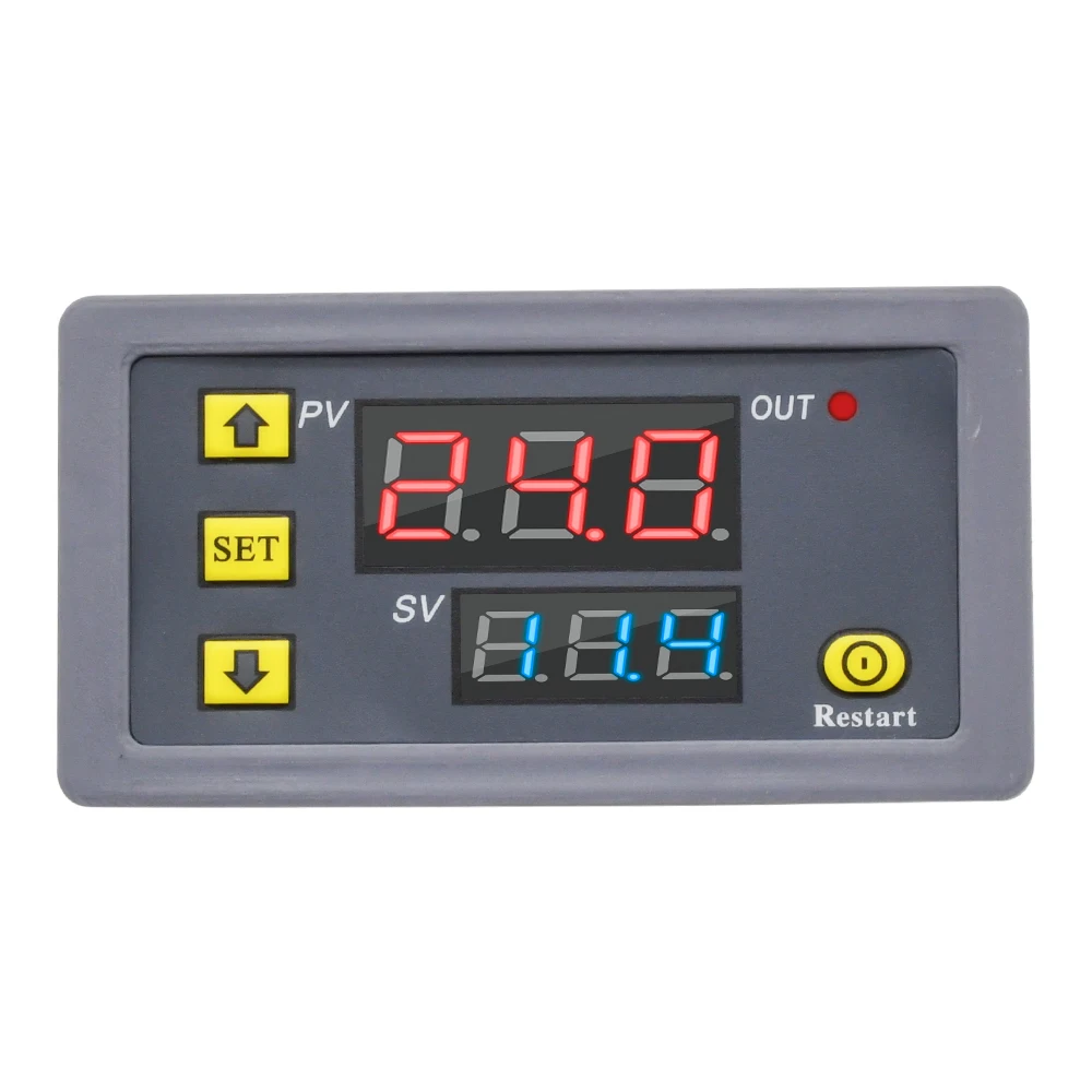 T3231 AC 110V 220V Digital Time Delay Relay LED Display Cycle Timer Control Switch Adjustable Timing Relay Time Delay Switch