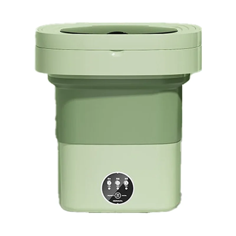 

A66Z Folding Washing Machine Portable Small Washing Machine Mini Underwear Cleaning Machine 8L(US Plug)