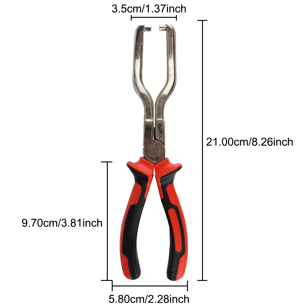 Pipe Hand Tool Gasoline Pipe Joint Fittings Caliper Filter Hose Release Disconnect Car Repair Tool Fuel Line Pliers