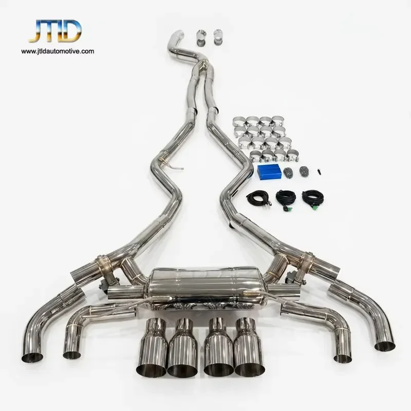 Stainless Steel Catback Exhaust System Fit for BMW 340i G20 G28 M3 3.0 B58 M340 Precision Pipe Structure Variable Valve