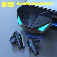 TWS X15 9D Stereo Music HiFi HeadsetGaming Earbuds Wireless Bluetooth Earphones with Mic