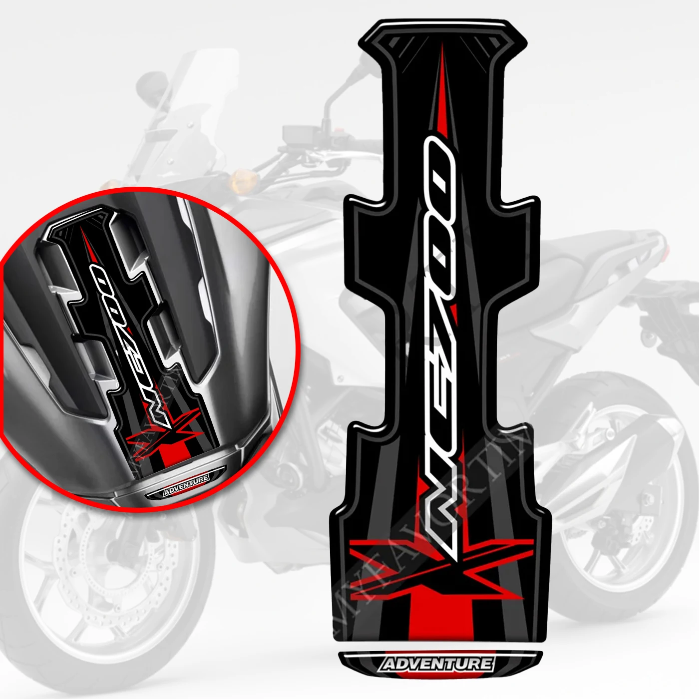 

NC700 NC700X For Honda Fuel tank Motorcycle Fuel Oil Tank Pad Stickers decals