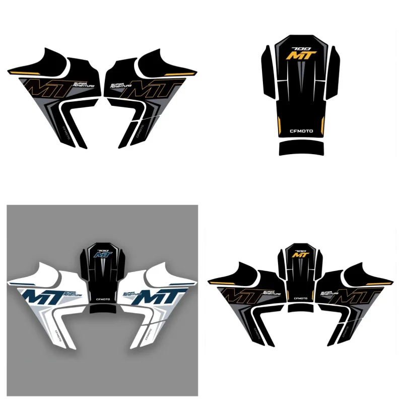 

NEW For CFMOTO 700MT 700mt Fuel tank protection sticker , Frosted texture sticker, motorcycle waterproof protective film