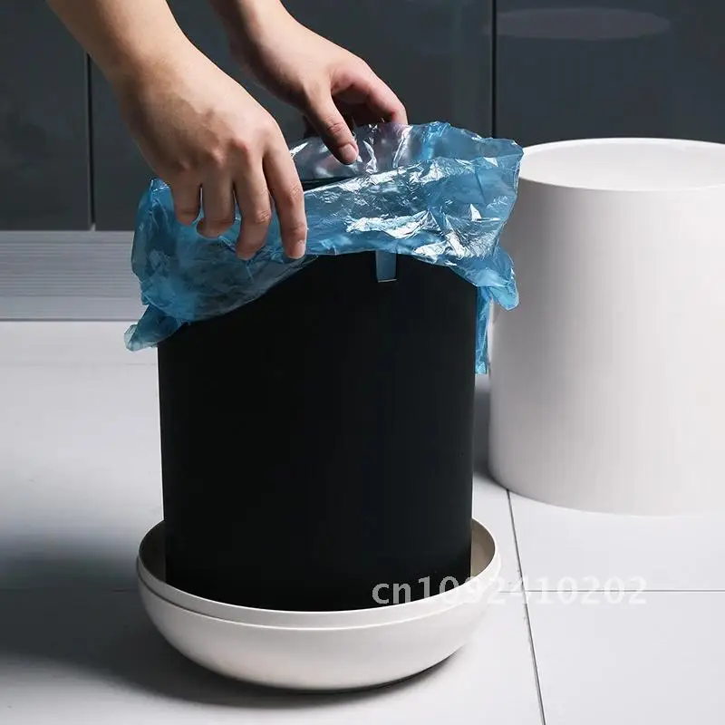 

Trash Cans For The Kitchen Bathroom Wc Garbage Classification Rubbish Garbage Bucket Press-Type Dustbin Waste Bin Bucket Bin