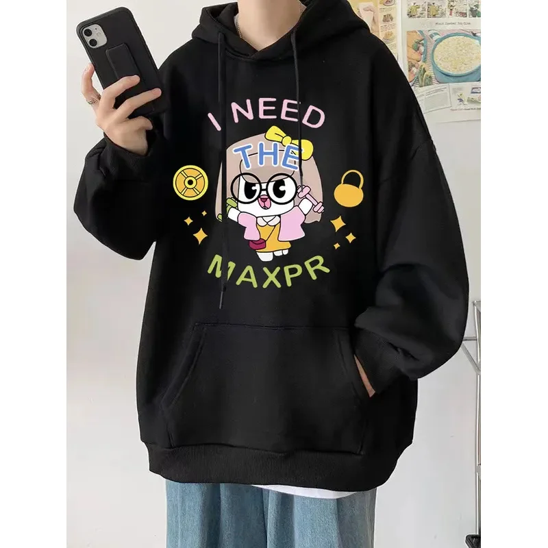 I Need The Max Pr Anita Max Win Cute Meme Graphic Hoodies Men Women Vintage Style Cartoon Sweatshirt Casual Aesthetic Hoodie