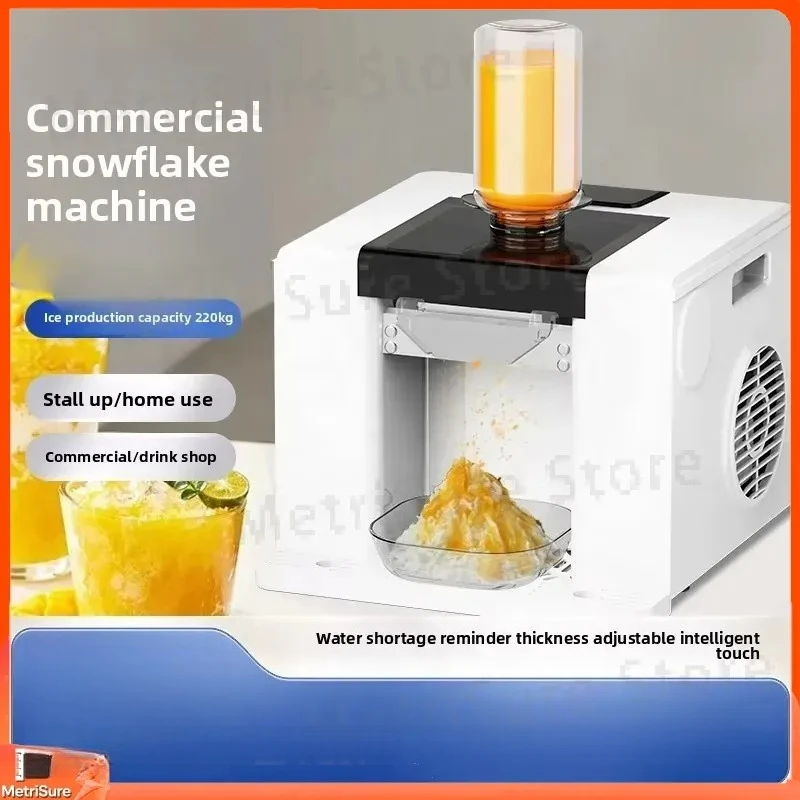 Ice Maker 350W Fast Cooling Automatic Cleaning Commercial Ice 60kg Daily Output for Parties