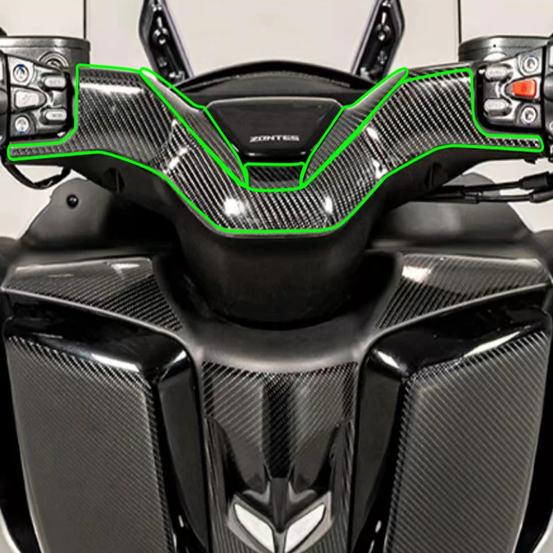 

Applicable to Shengshi zonte350d body stickers, carbon fiber car stickers, anti scratch and waterproof retrofit protective film