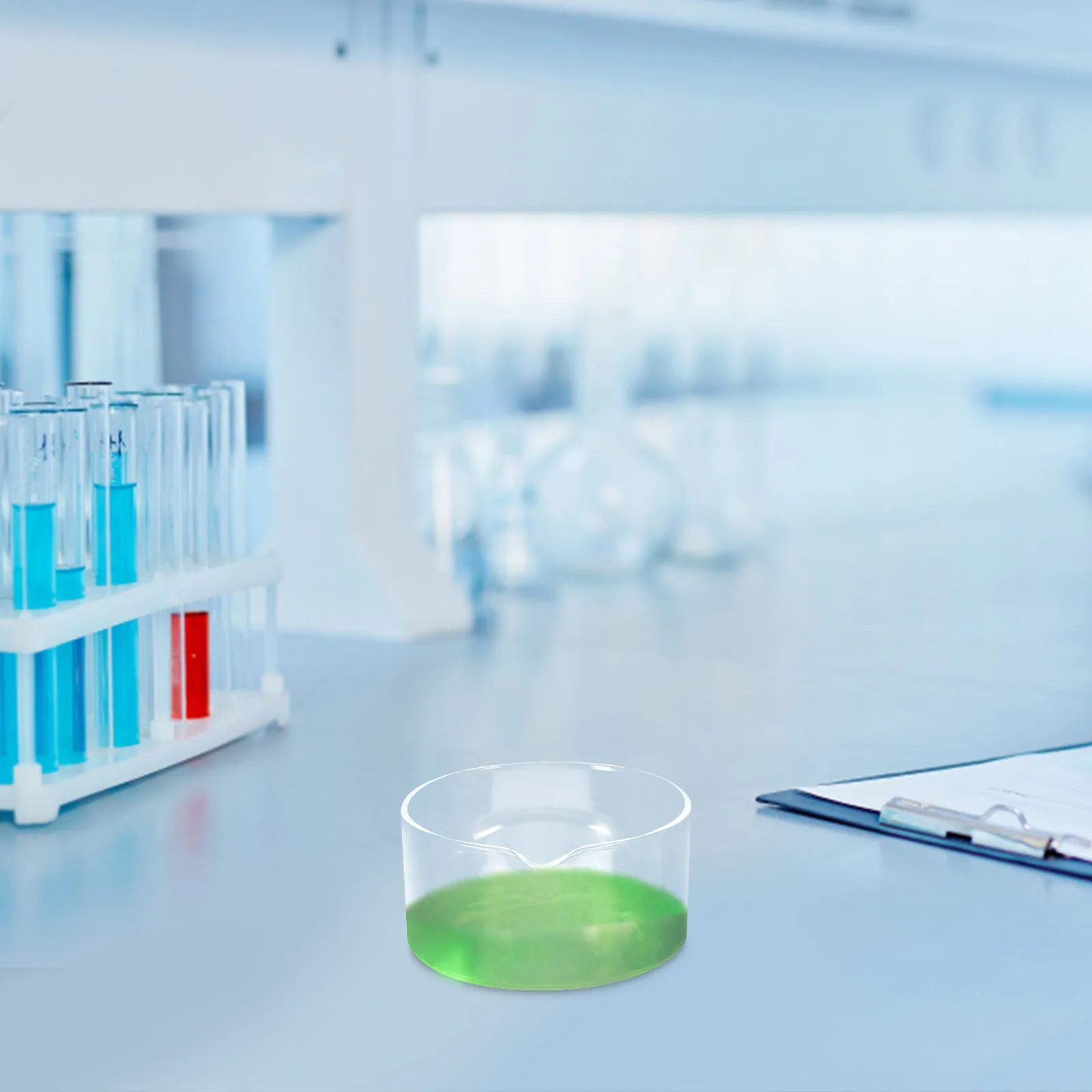 

Стеклянная кристаллизационная чаша с круглым плоским дном, термостойкая, для лабораторных испытаний по биологии и химии, лабораторное оборудование