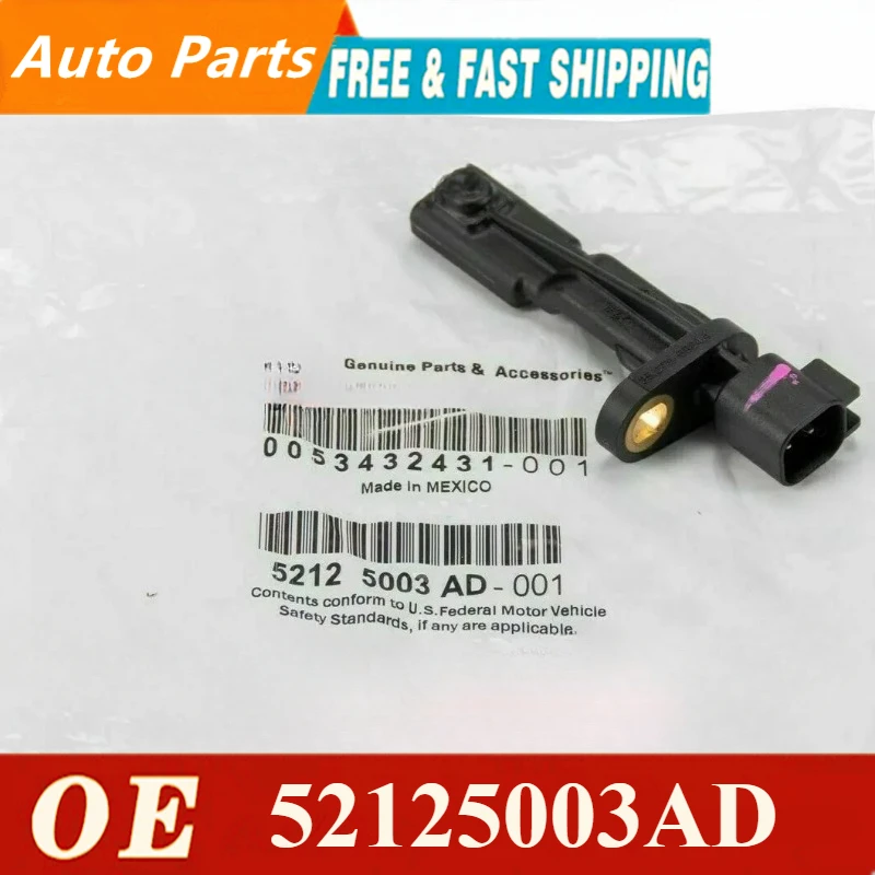 Original genuine Rear ABS Wheel Speed Sensor FIt For Jeep Wrangler 2018 Easy Install High  Auto Parts 52125003AD