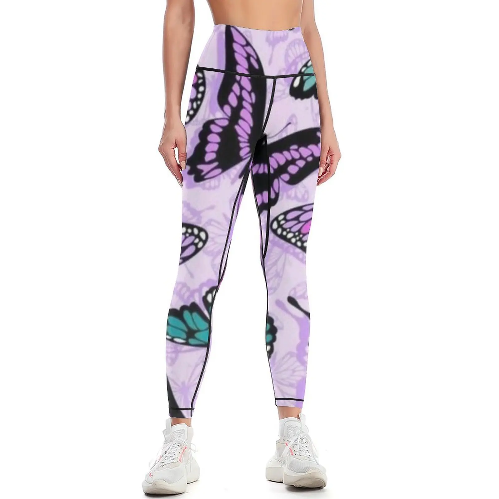 Butterfly Pattern Leggings sport set sport legging Womens Leggings