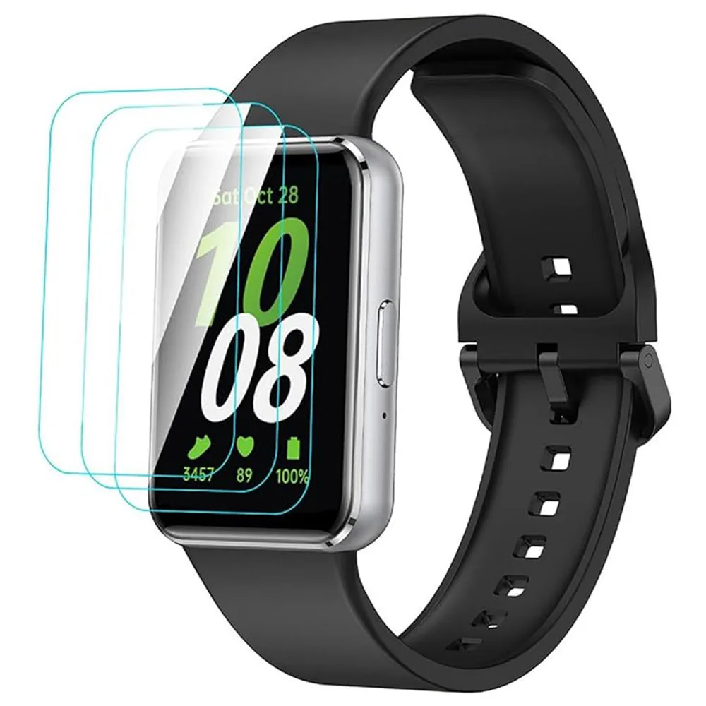 삼성 갤럭시 핏 3 (SM-R390) 스크린용 하이드로겔 필름, 보호대 TPU 소프트 필름, 스마트 워치 팔찌 보호 필름, 3 개, 6 개