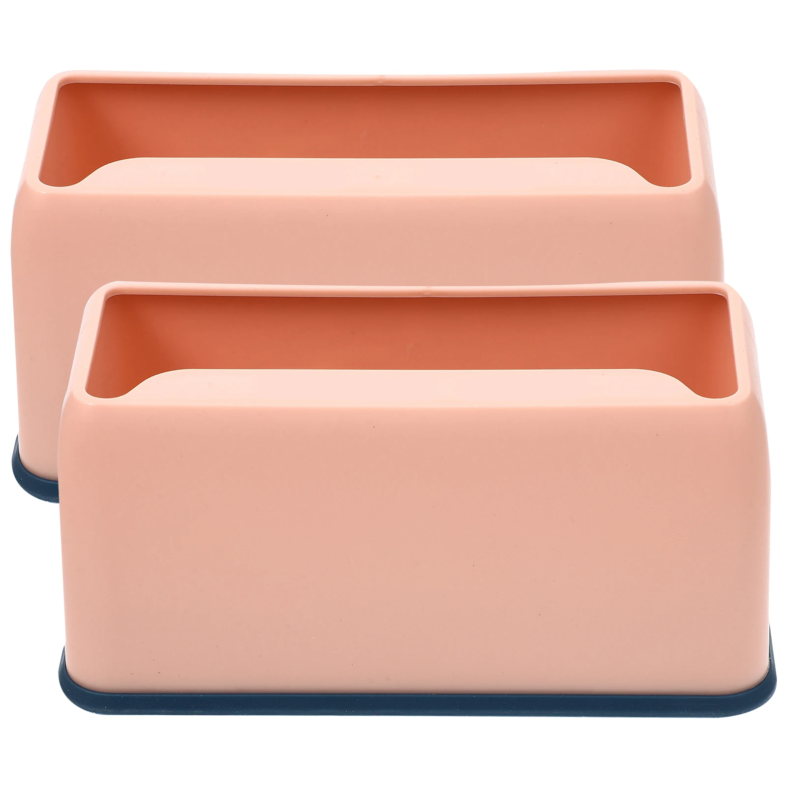 

2pcs Cat Litter Scoop Base Holders Multifunction Plastic Blue Travel Pet Supplies Litter Scoop Holders Shovel Stands Storage