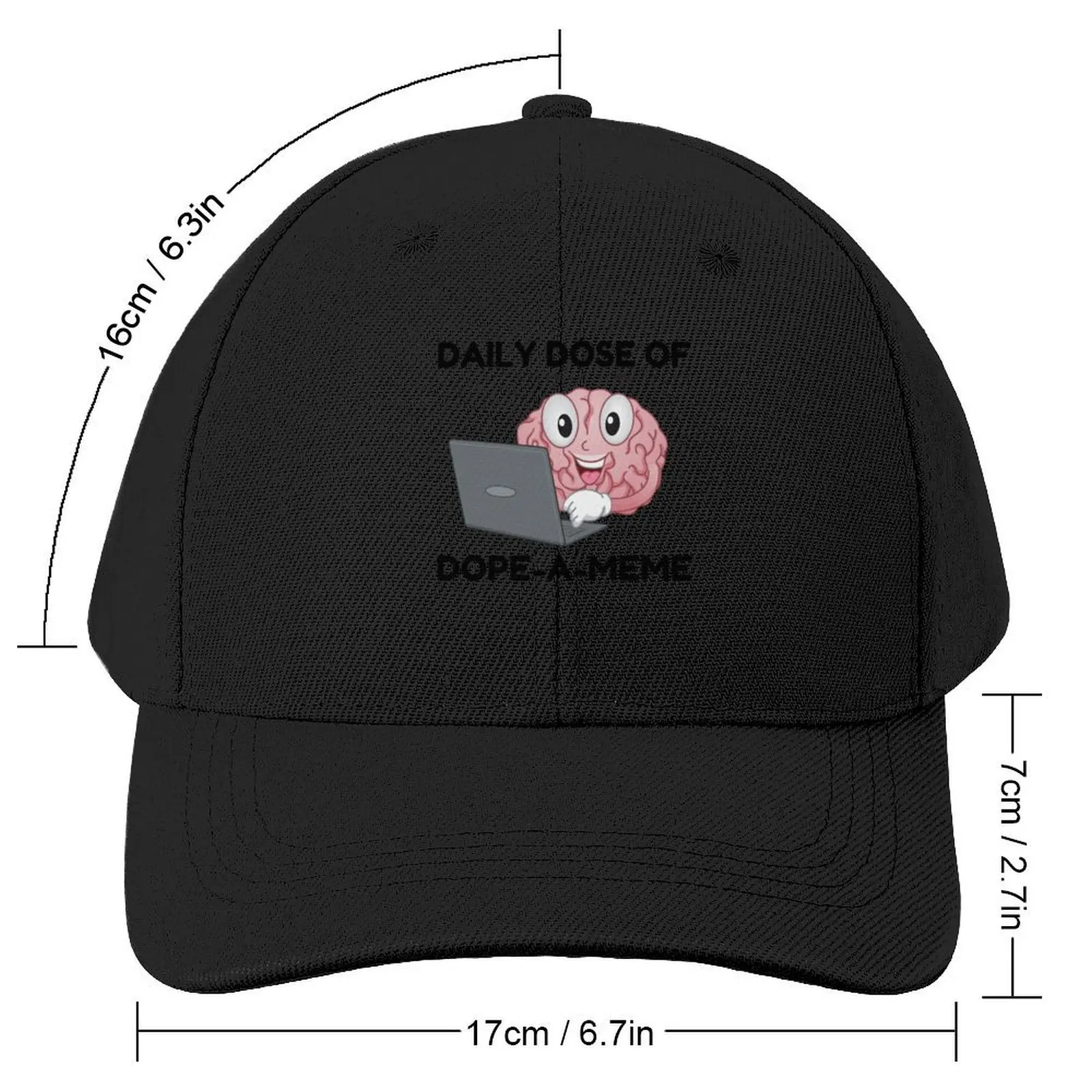 Daily dose of dope-a-memeCap Baseball Cap Brand Man cap party Hat Gentleman Hat Fishing cap Women Men's