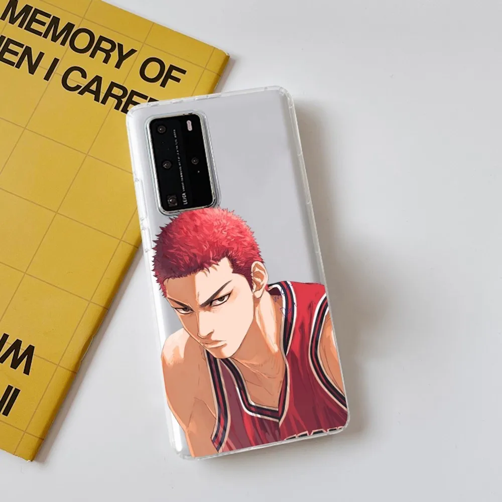 Sport S-slam Dunk Anime Phone Case For Samsung S10 20 22 23 A10 40 For Xiaomi10 Note10 For Huawei P50 20 Honor60 70