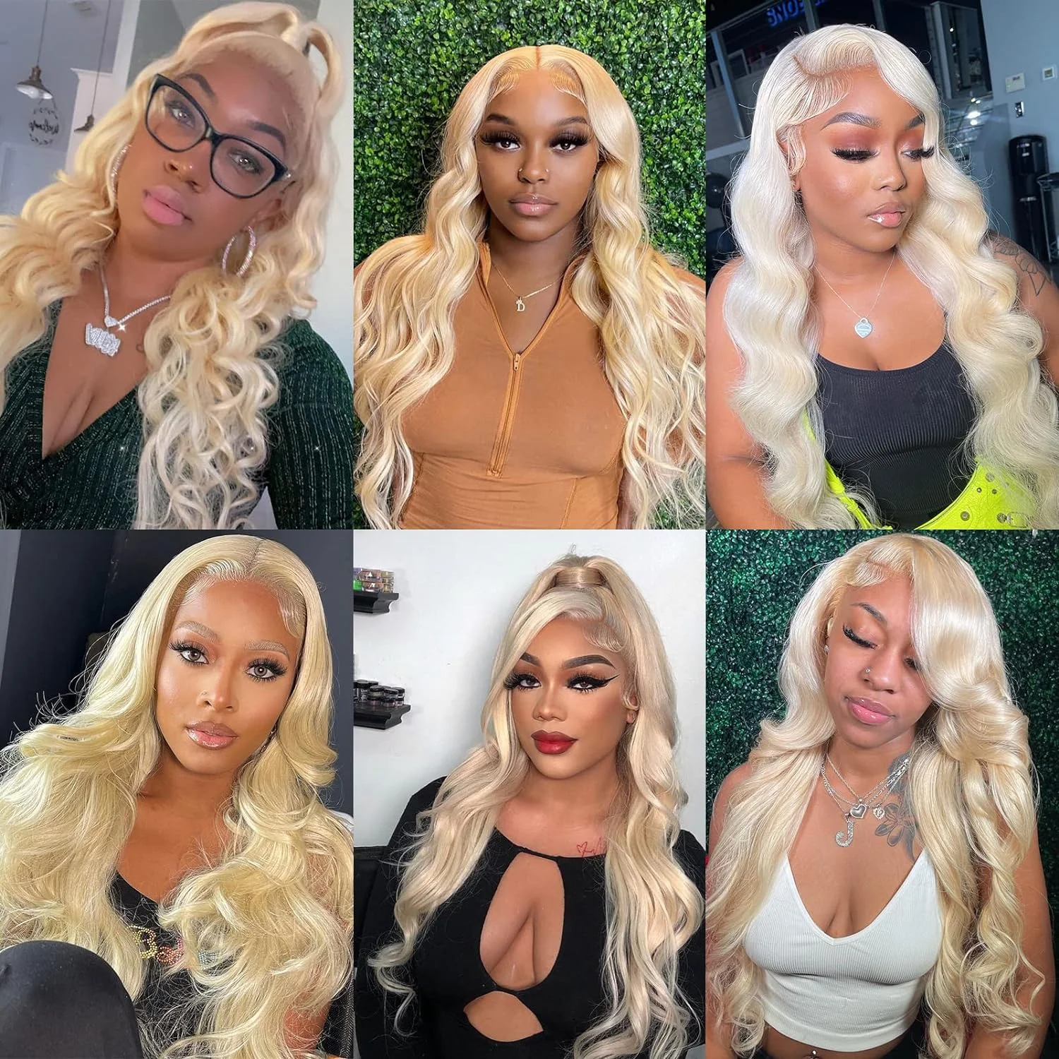 28インチ 613 ハニーブロンド ボディウェーブ 250密度 13x4 HDレースフロント人毛ウィッグ 13x4 HDレースフロントウィッグ 女性用