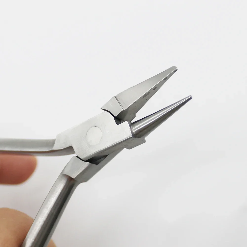 

1Pc Good Quality Stainless Steel Dental Pliers End Cutter Torque Bending Wire Bending Anterior Bracket Remove Plier