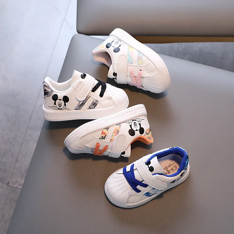 Children's Shoes Fashionable Casual Sports Shoes Boys And Girls' Shoes Small White Shoes Soft Soled Children's Shoes