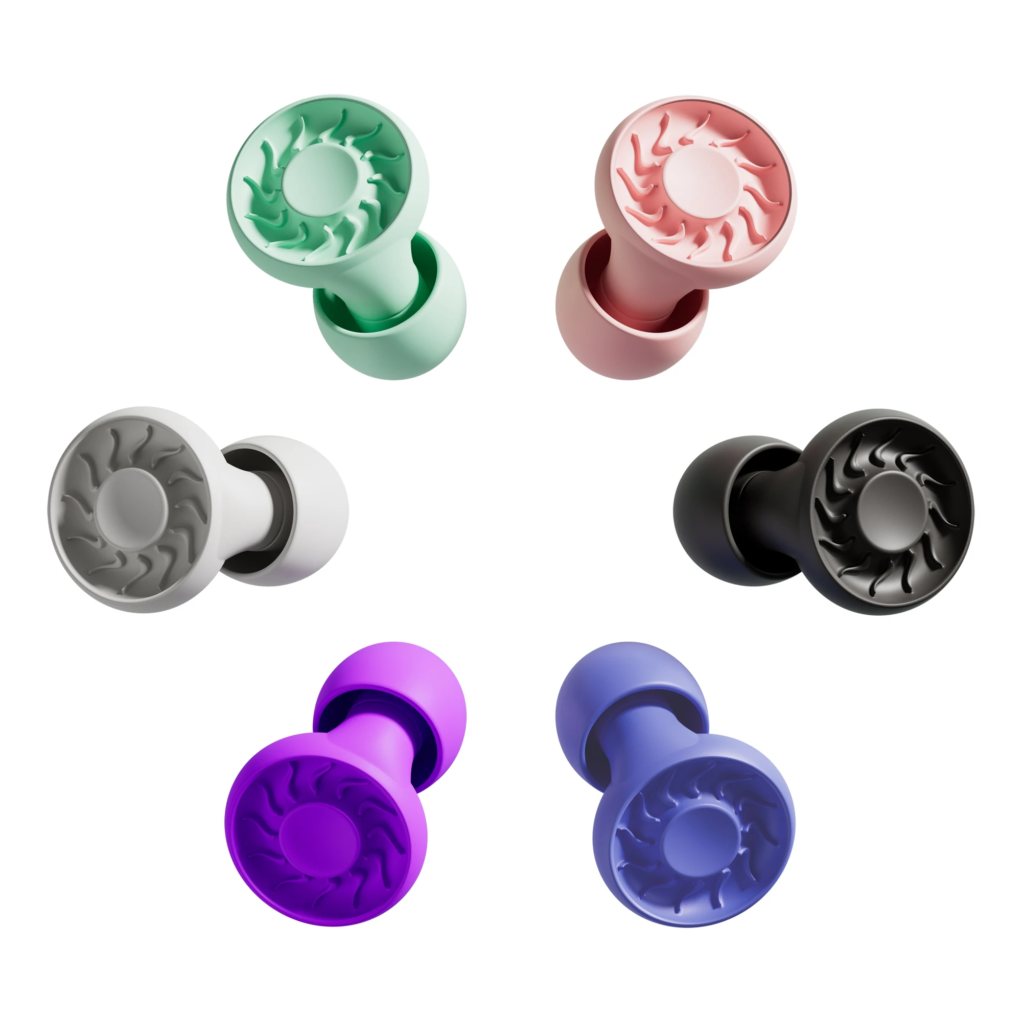 Reusable Silicone Ear Plug with Lanyard - Flexible Noise Cancelling Hearing Protection for Enhanced Sleep Concentration & Work