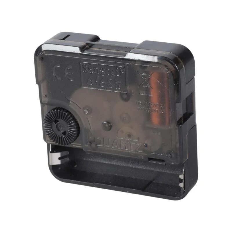  Quiet Wall Clock Mechanism Movement Kits 0.6Inch Shaft Length Battery Operated