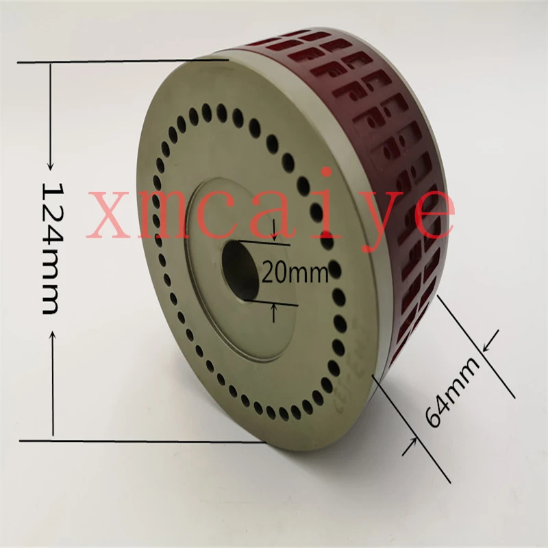 MBO Folding Machine Suction Wheel Size; 124*60*24mm