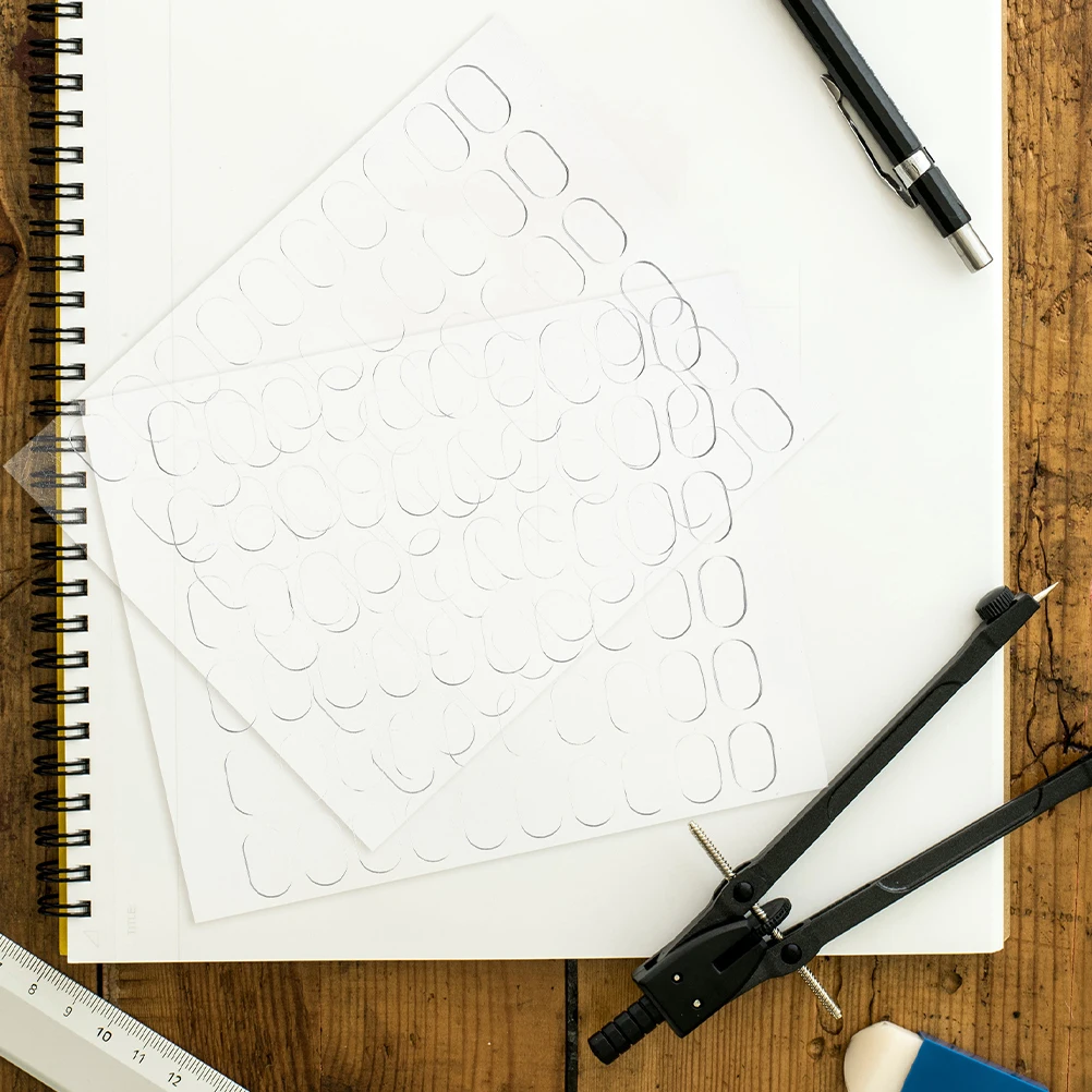 

240 Pcs Double Side Glue Points Clear Dots Sticker Craft Sticky Tape Adhesive Sided Mounting Stickers