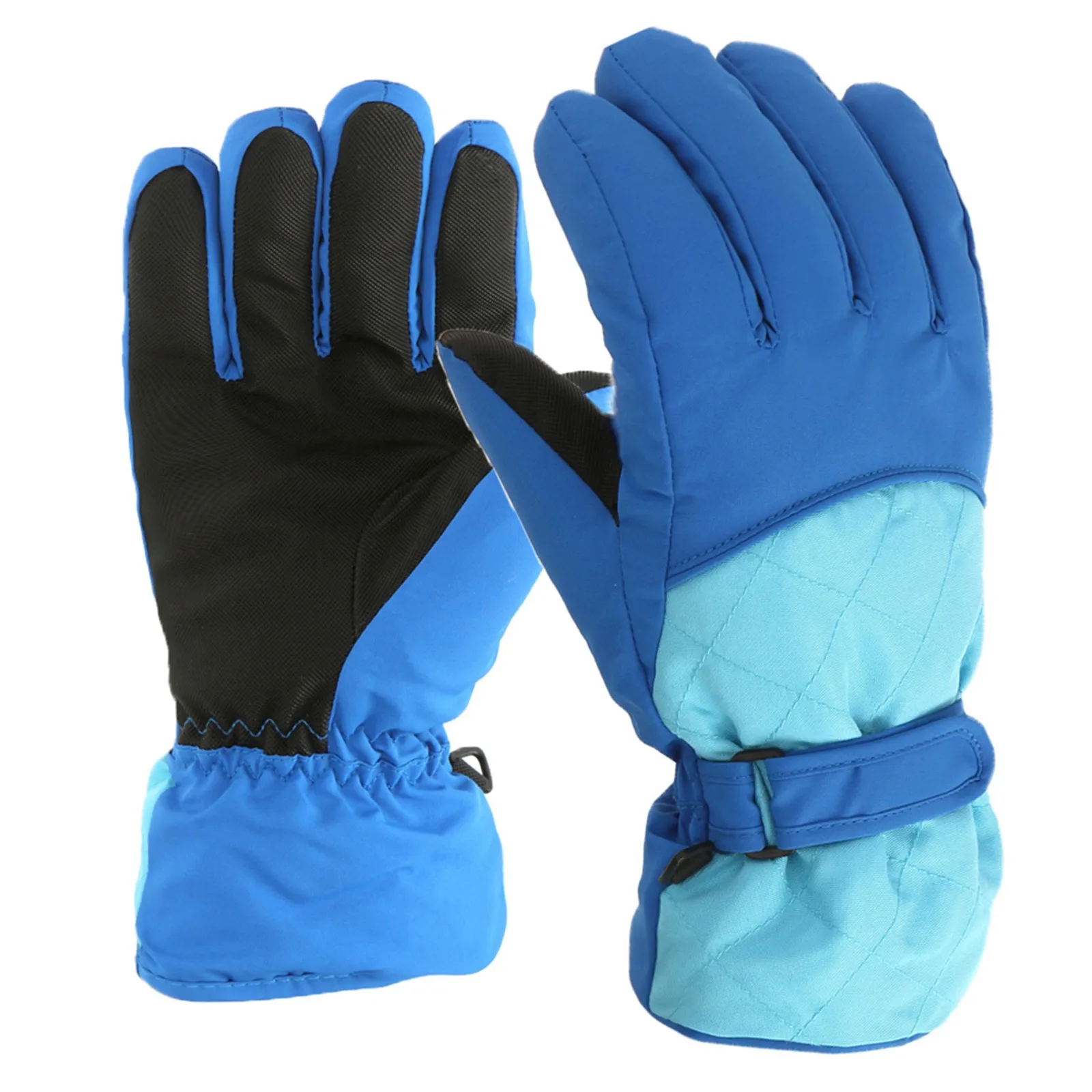 

Mittens with Strings Gloves Snowboarding Ski Size Skating Outdoor M/L Kids Warm Boys Windproof Warm Gloves Kids Fleece