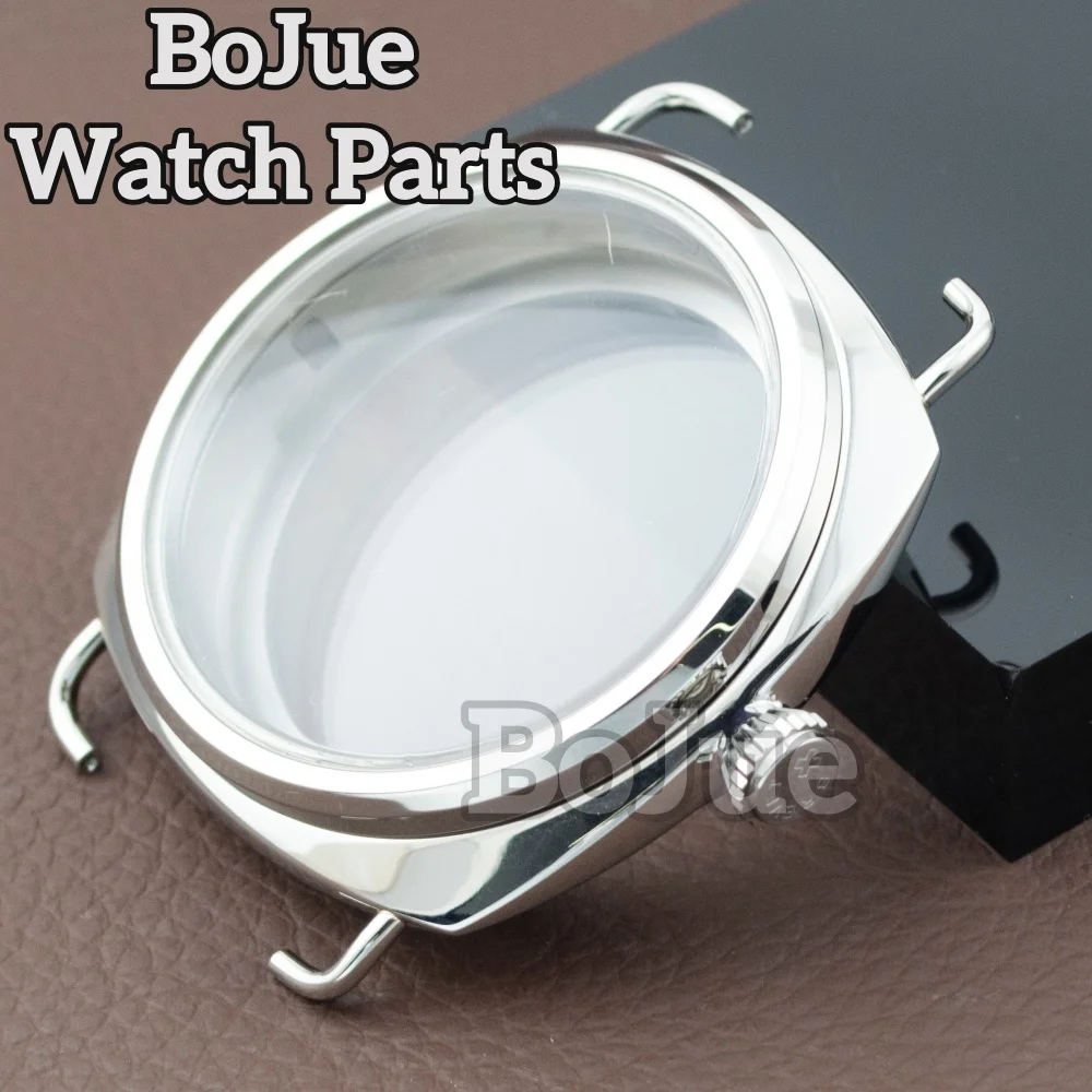 

47mm Vintage Retro Case for PAM 3646WL Case Stainless Steel fit ETA 6497/6498 ST3600 Movement 10ATM Waterproof Men Watch Case