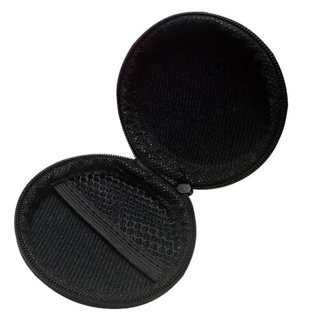 多機能収納バッグ,耐衝撃性ポケット,丸型ジッパー,イヤフォンケース,イヤホンオーガナイザー,アクセサリー