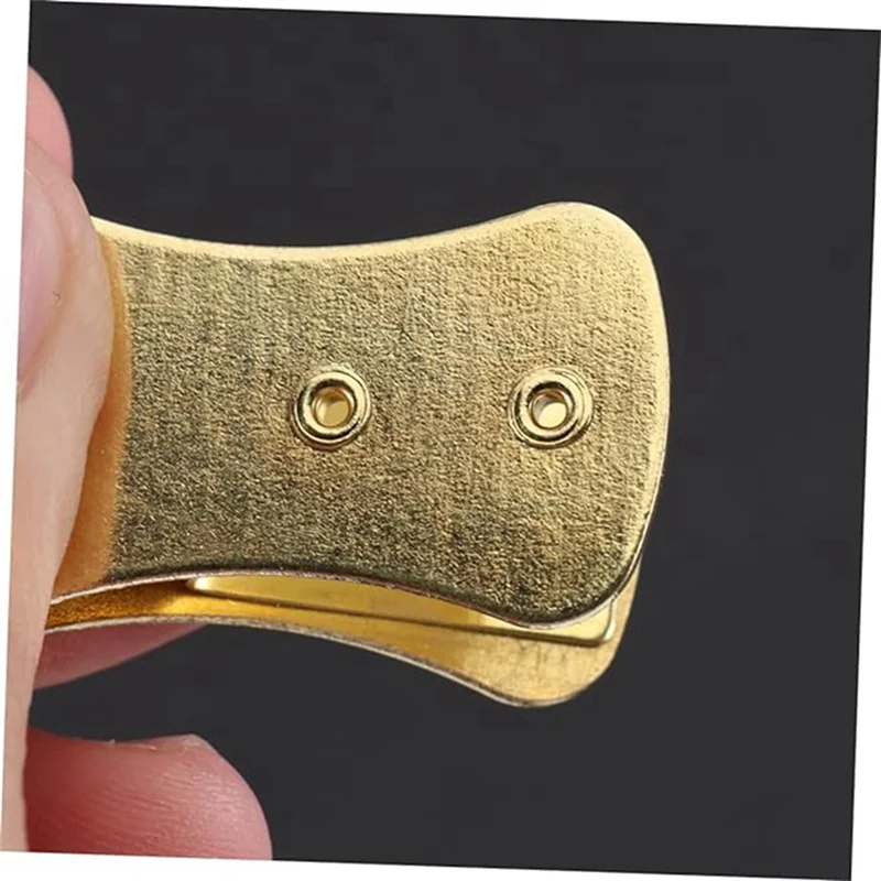ABVL-Glod-Erhu-Silencer Mute, Erhu Practice Mute, Erhu Spare Parts Accessories Erhu Fittings Fiddle Mute