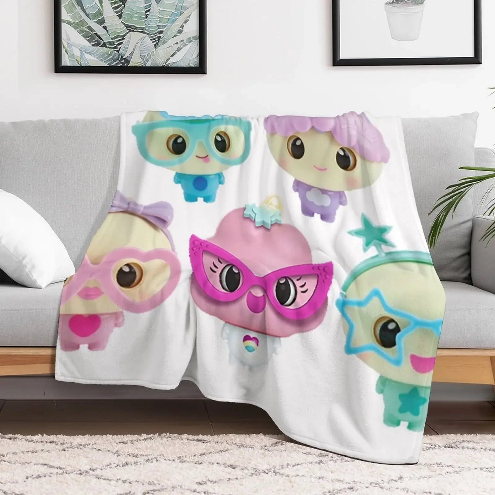 My Squishy Little Dumplings Throw Blanket All Season Lightweight Soft Blanket for Bed