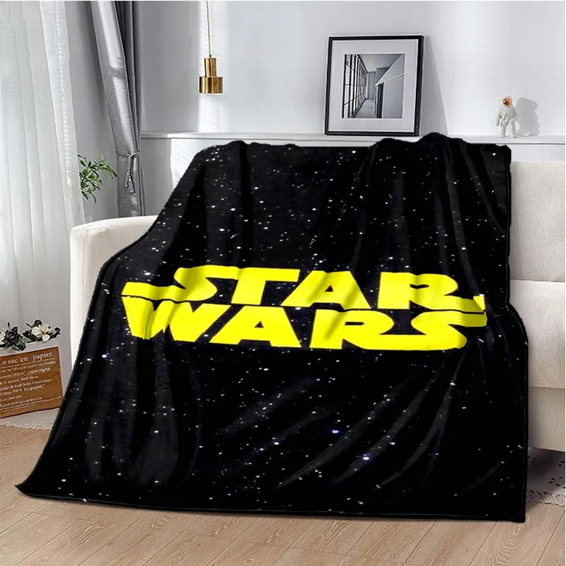 Cartoon W-Wars Anime S-Star Printed Blanket Picnic Blankets Warm Blanket Soft and Comfortable Blanket Home Travel Birthday Gift