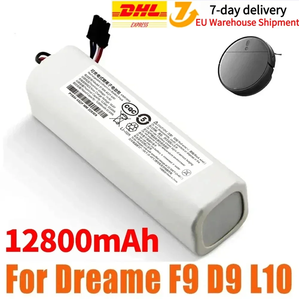 Batería de repuesto P2008-4S2P-MMBK para Xiaomi Mijia Mi Robot aspirador de barrido y fregado 1T Dreame D9 F9 L10Pro L10Plus S10