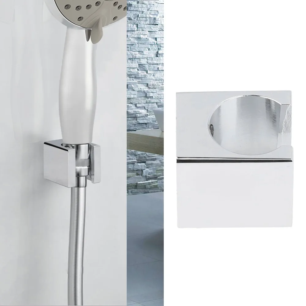 Modern Copper Shower Head Holder Robust Structure Wall Mount Handheld Shower Bracket Adjustable Angle Shower Handle Holder Bidet