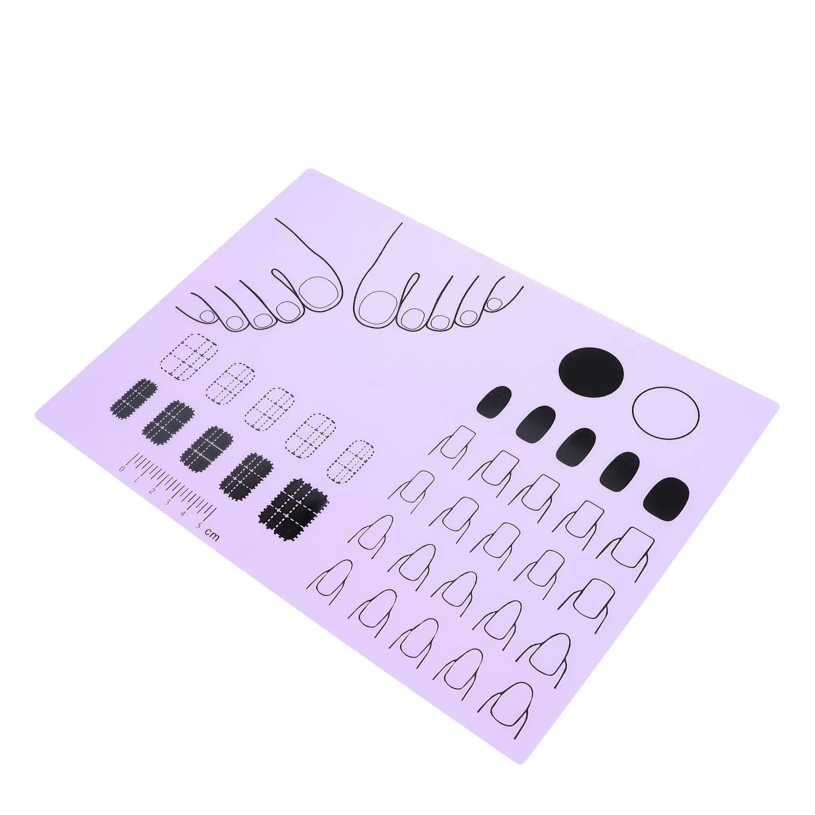 

Silicone Acrylic Manicure Practice Finger Learning Tool Perfect Consistency Various Shapes Hand Pillows