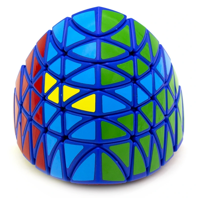 Calvin's Puzzle Cube 6x6 Pyramid Cube Blue Limited Six-layer Triangle Dumplings Timur Royal Pyraminx  Magic Cube Speed Cube