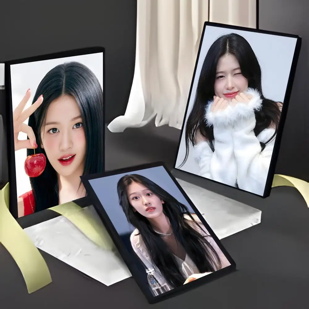Bright Energetic Cute Korean Beautiful Singer A-An Yu-jin Poster American Film Mural Home Childrens Room Wall Decor Print