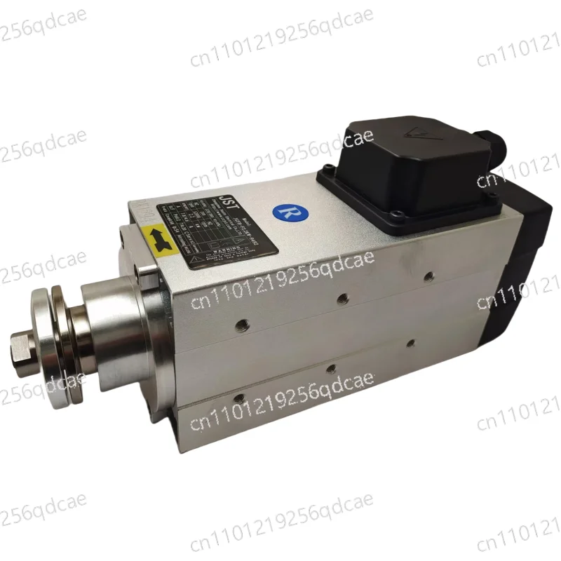 2.2kw Air Cooled ER20 Square Wood Spindle Motor  CNC Milling Router Machine Tools 220V 380v 12000rpm Spindle Motor for
