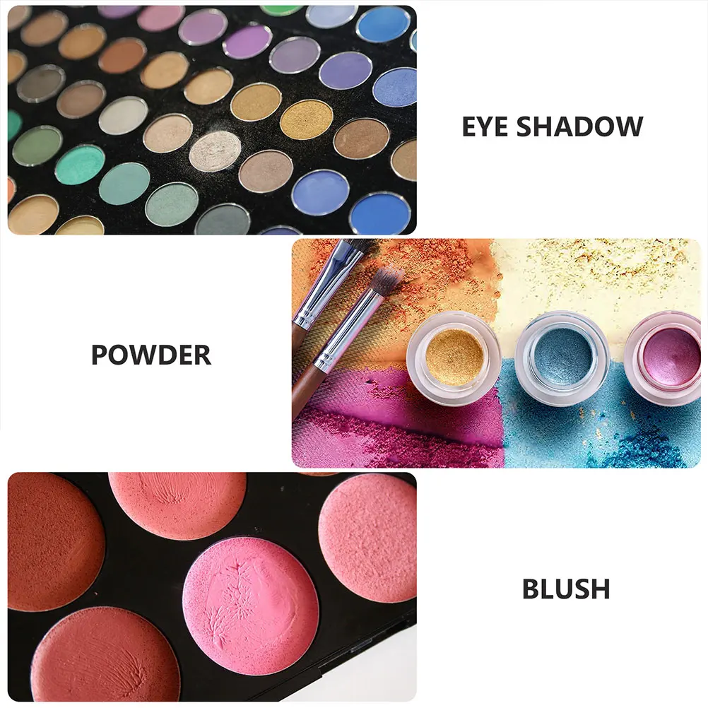 Paleta de sombra de ojos vacía, soporte de paleta magnética vacía profesional, caja DIY para sombra de ojos en polvo, colorete, estuche de maquillaje multiusos, cosméticos