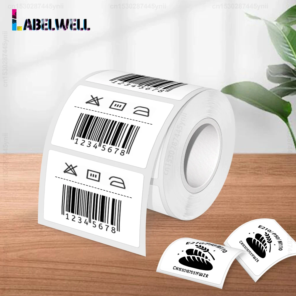 Thermal Label Paper E210 P50 Label Printer Self-adhesive Label Sticker Tape Compatible for Phomemo M110 M220 M200 Label Maker