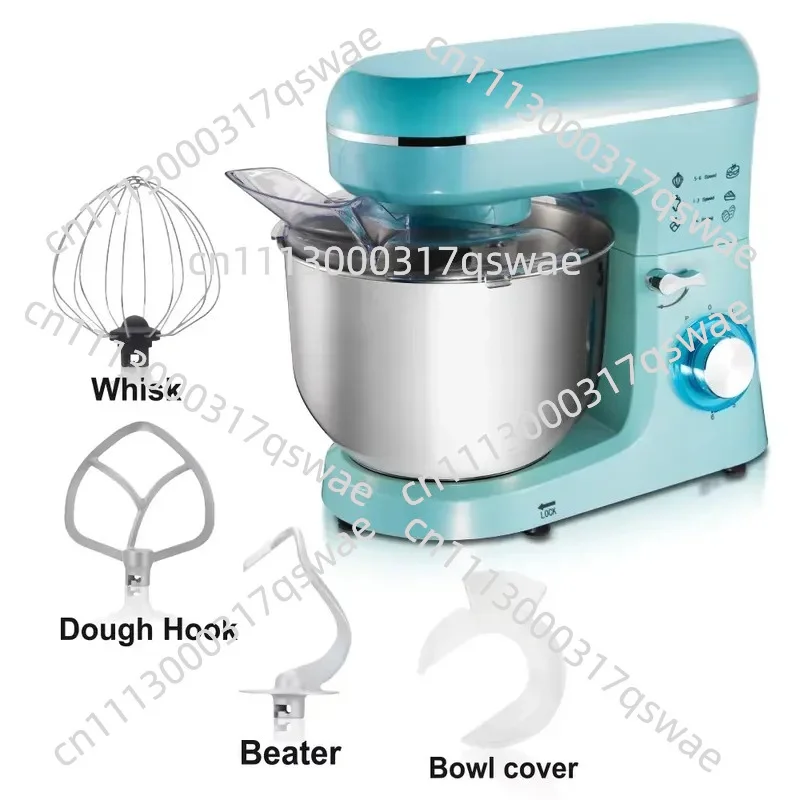 Household Desktop Electric Stainless Steel 6-Speed Egg Beater 55 Liters Multifunctional Compact Kitchen Machine Fully