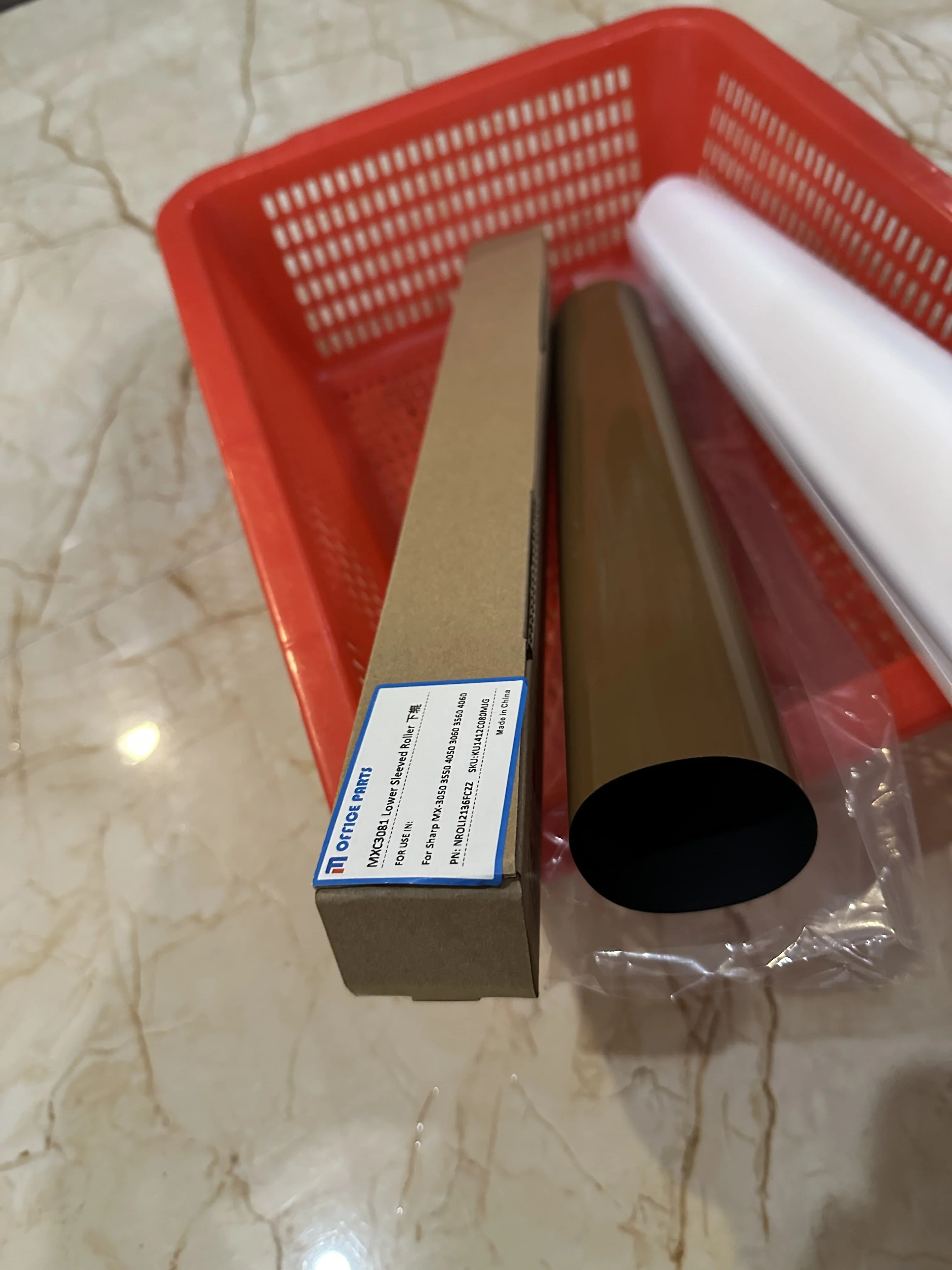 

NROLI2136FCZZ Original New Pressure Roller forSharp MX C 2621 3121 2651 3051 3081 4081 5081 6081 3581 4581 Fuser Film