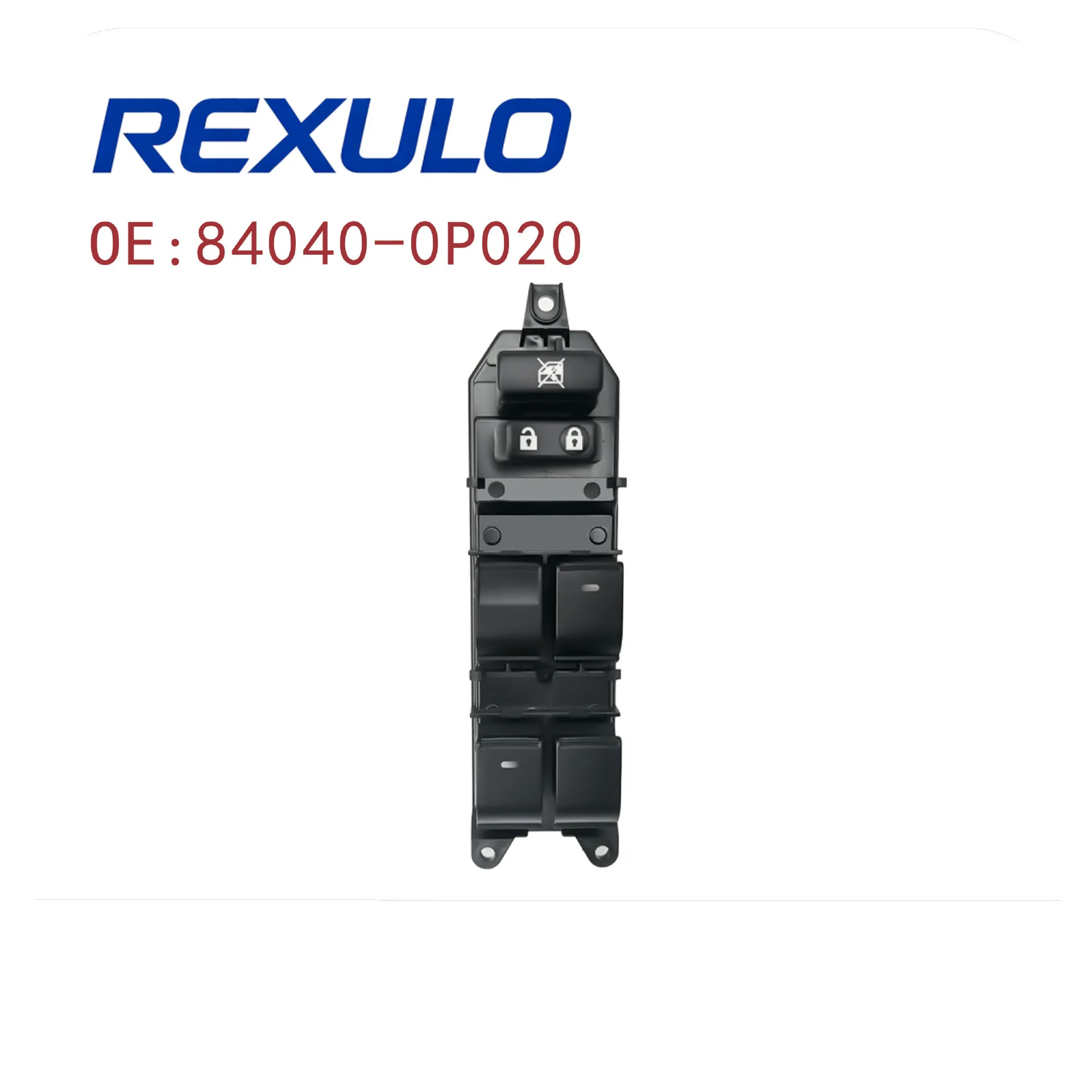 84040-33100 20-Pin Driver Power Window Master Switch for Toyota Camry Prius Land Cruiser for Lexus CT200h 84040-0P020 LHD