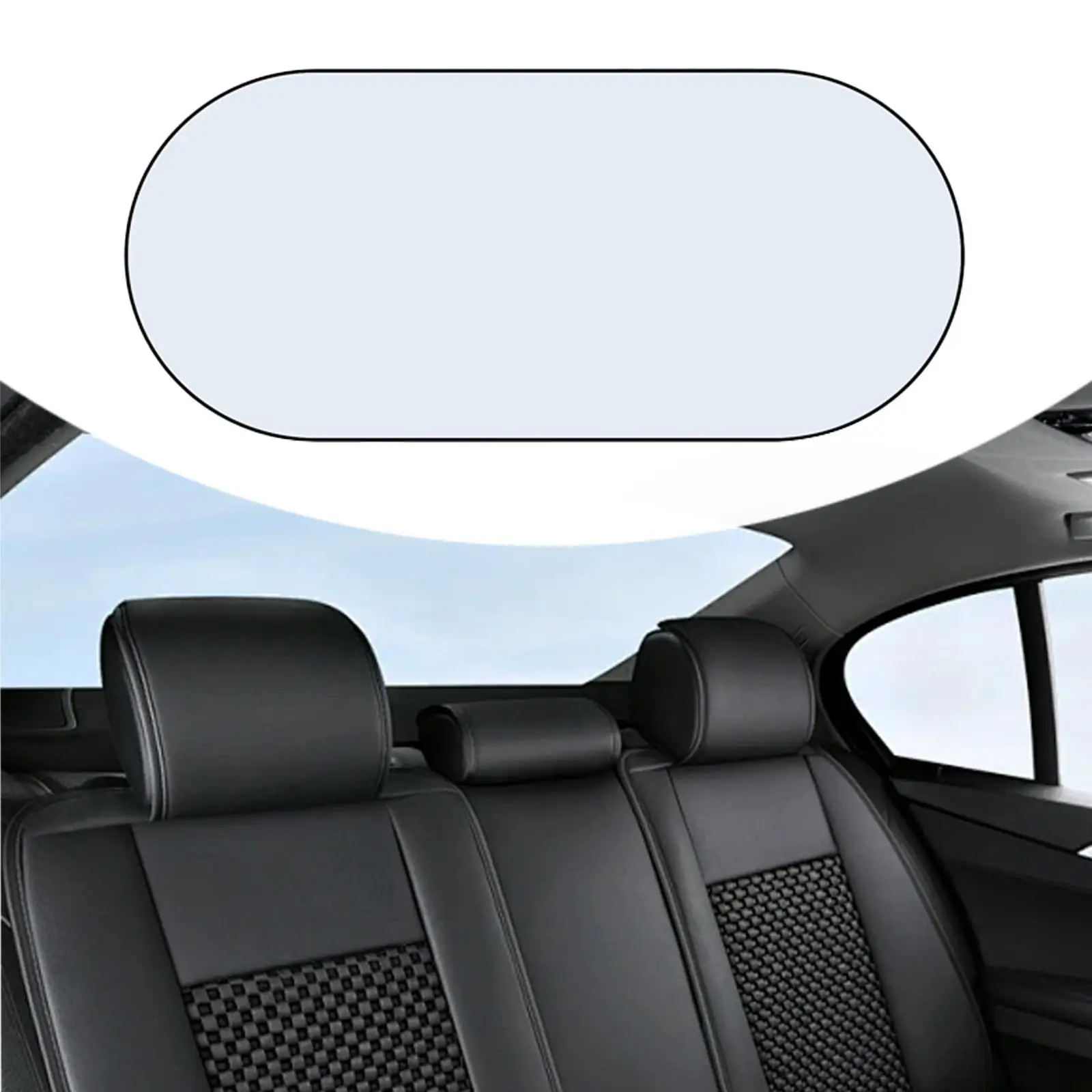 Steel Wire Titanium Cloth Rear Window Sunshade Universal Sun Shield Car Accessory for Sedan SUV Truck Cooling view 6