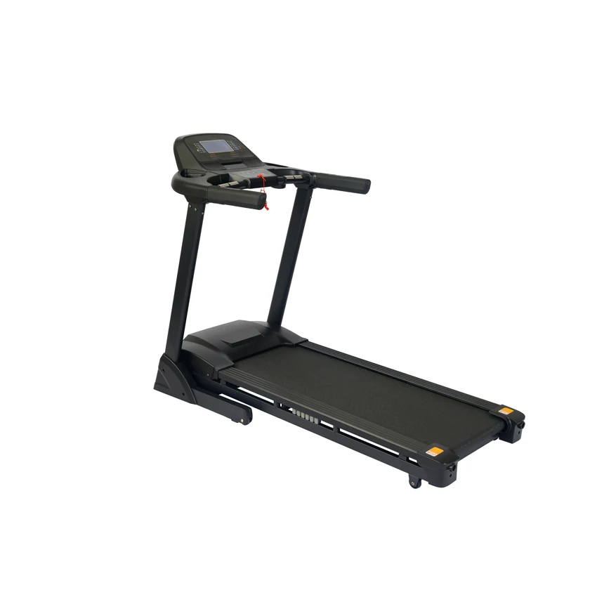 High‑Incline Electric Treadmill,Durable  Running Machine With Blue LCD Display for Home Fitness