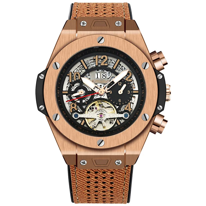 

New Business Men's Mechanical Watch Top Brand Luxury Sports Men's Watch Waterproof Automatic Mechanical Watch Relogio Masculino