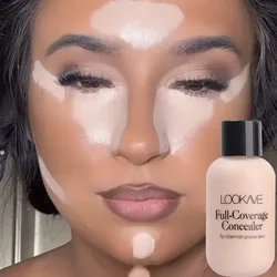 3-farben Matt Flüssiger Concealer Make-Up Wasserdicht Gesicht Foundation Basis Volle Abdeckung Concealer Bleaching Gesichtscreme Frauen Kosmetik