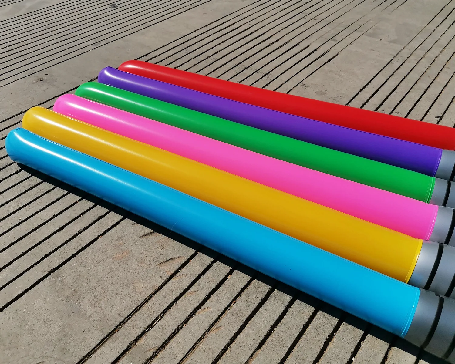 Neues Aufblasbares Lichtschwert Laser-Schwert Spielzeug 100cm Aufblasbarer Stick PVC Aufblasbares Schwert als Geschenk – Detail 7