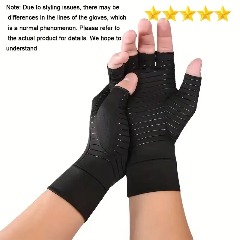 【Hot sales】Personal BeautyHalf Finger Gloves Men's AND WOMEN'S Spandex Gloves High Stretch Ice Silk Black Thin Summer